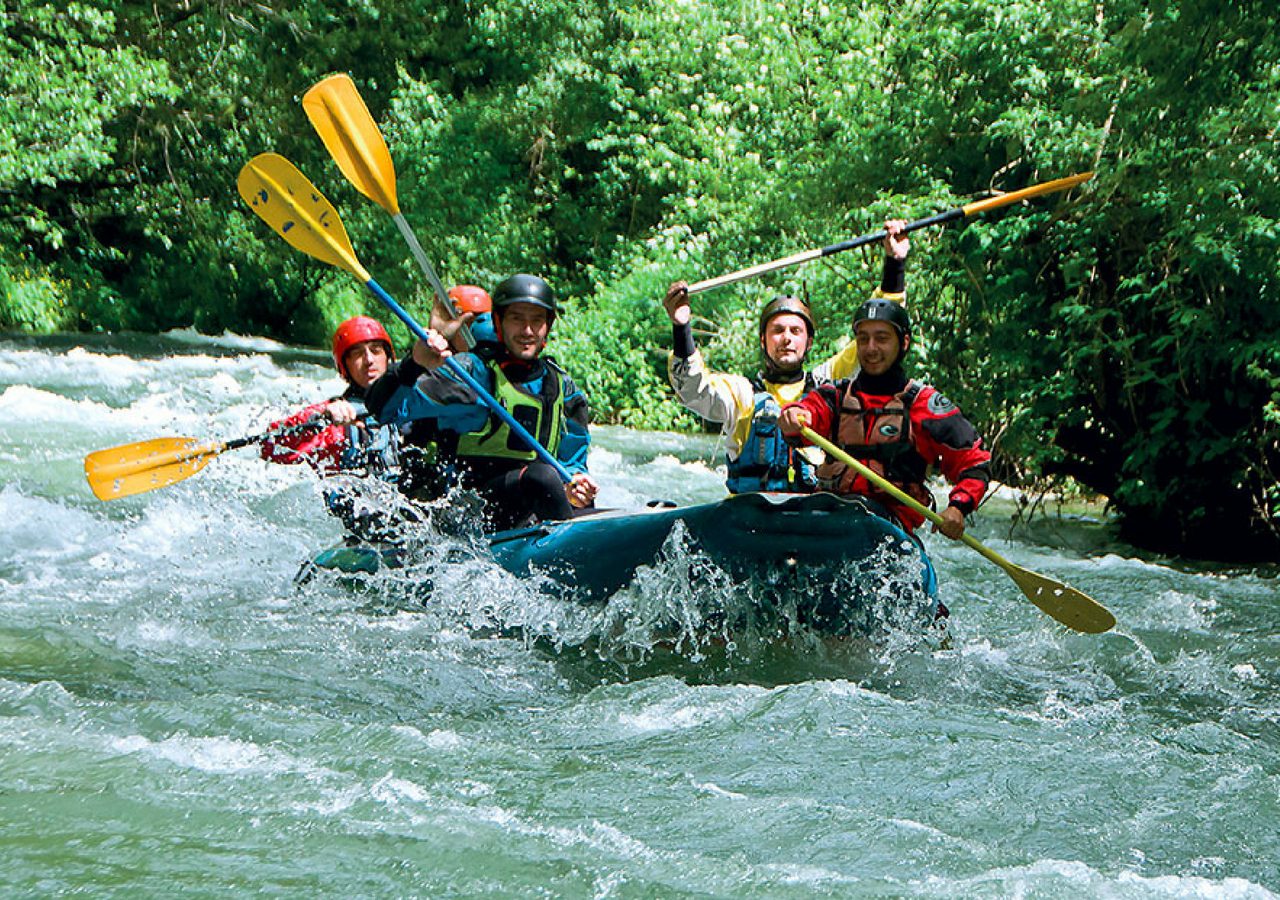 Rafting in Umbria